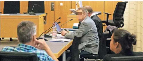  ?? FOTO: STEFANIE SALZER-DECKERT ?? Der Mann, der den Rentner auf die Gleise stieß, leidet bereits seit längerem unter Schizophre­nie.