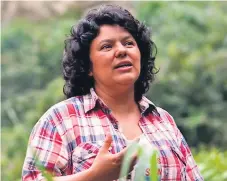  ??  ?? ASESINATO. Berta Cáceres fue ultimada en 2016.