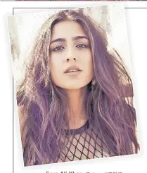  ?? Picture: VOGUE ?? Sara Ali Khan.