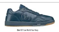  ?? ?? Dior B27 Low World Tour Navy