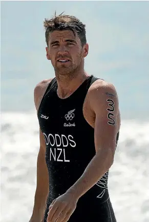  ?? PHOTOSPORT ?? Kiw triathlete Tony Dodds says his heart wasn’t in it anymore and knew that the time was right to call it quits.