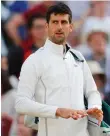  ??  ?? Novak Djokovic was playing through elbow pain for a year and a half Reuters