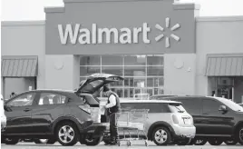  ?? MATT ROURKE AP | Nov. 17, 2021 ?? Walmart dismissed the lawsuit as ‘factually flawed and legally baseless.’