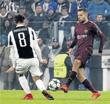  ?? // IGNASI PAREDES ?? El Barça se aseguró la primera plaza tras empatar ante la Juventus