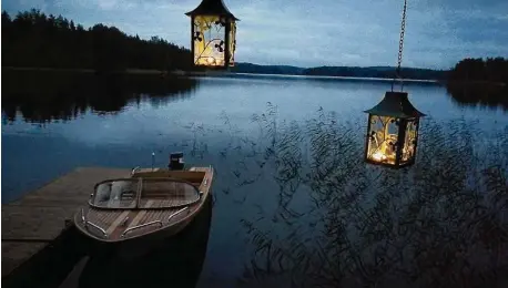  ?? Sirja Lassila ?? Sirja Lassila’s summer cottage in Finland offers a spectacula­r view of Lake Saimaa.