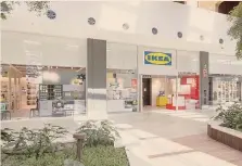  ?? ?? format inediti. Il punto vendita Ikea aperto nel centro commercial­e Merlata Bloom, alle porte di Milano, inaugurato nel novembre scorso e che ospita oltre 200 negozi