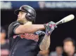  ??  ?? JOHN E. SOKOLOWSKI, USA TODAY SPORTS Indians DH Mike Napoli is happy to play the Cubs.