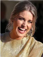  ??  ?? Star: Amy Huberman was at party