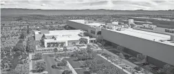  ?? META PLATFORMS ?? A rendering shows what Meta Platforms’ new Mesa Data Center will look like when completed.