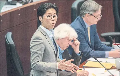  ?? ANDREW FRANCIS WALLACE TORONTO STAR FILE PHOTO ?? In a newspaper column Thursday, Coun. Kristyn Wong-Tam criticized the use of phrases such as “anti-vaxxers” and “vaccine hesitant.”