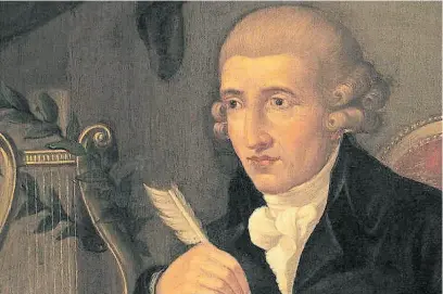  ?? ?? Joseph Haydn creó 123 tríos para baritón, chelo y viola