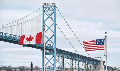  ?? ROB GURDEBEKE THE CANADIAN PRESS FILE PHOTO ?? Foreign spouses and children of Canadians have been turned away at the border because their travels are deemed “non-essential.”