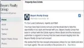  ??  ?? Allegation­s about where clients’ money which allegedly went missing from a Beyers Realty Group trust account was channeled have been made on the company’s Facebook page.
