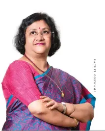  ??  ?? ARUNDHATI BHATTACHAR­YA Chairman, State Bank of India