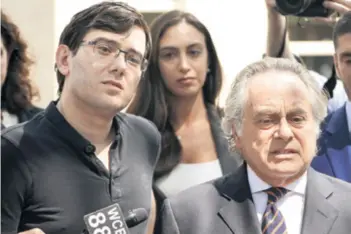  ??  ?? Slijedi žalba Martin Shkreli (lijevo) proglašen je krivim i prijeti mu 20 godina zatvora – on vjeruje da će iza rešetaka biti šest mjeseci