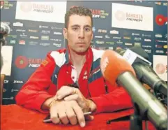  ??  ?? AFECTADO. Vincenzo Nibali acabó segundo en la Vuelta.