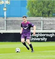  ??  ?? Centre back Joe Jackson came closest for the Scholars in their match at Highgate after his header was finely saved by Catlow in goal.