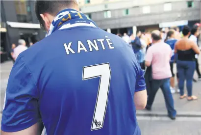  ?? Pictures: Getty Images ?? COMBATIVE. N’Golo Kante has quickly become a fan favourite at Stamford Bridge.