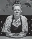  ??  ?? Chef Carrie Baird, at Bar Dough in 2018.