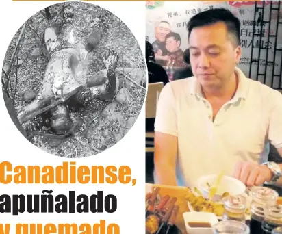  ??  ?? RICHARD YEN FAT CHIU fue hallado muerto la tarde del jueves en San Cayetano.