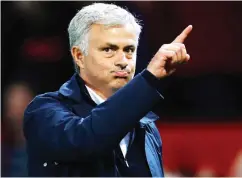  ??  ?? Jose Mourinho