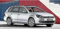  ??  ?? Auch beim VW Golf VI Variant . TDI entdeckte die DUH hohe Stickoxid-Werte. Foto: Volkswagen