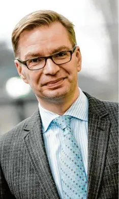  ?? Foto: Pedersen, dpa ?? Steuerzahl­er-chef Holznagel fordert die Politik zum Sparen auf.