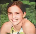  ??  ?? Samantha McCarthy, who died in 2009 of complicati­ons related to the blood disorder Fanconi anemia