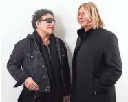  ?? BRIAN ACH/INVISION/AP ?? Journey lead guitarist Neal Schon (left) and Def Leppard singer Joe Elliot appear in New York to promote their 60-show tour this summer, which includes a date headlining Summerfest on July 4.