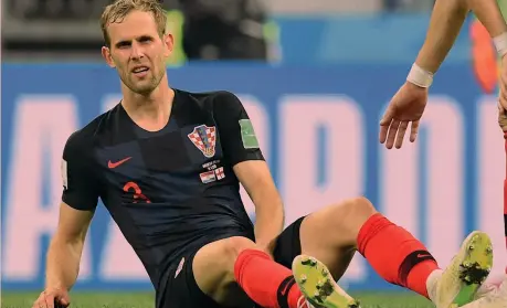  ??  ?? Ivan Strinic, 31 anni, terzino sinistro croato, è arrivato al Milan da svincolato dopo aver vestito le maglie di Napoli e Sampdoria AFP