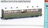  ??  ?? Straight from the box, Peco’s L&amp;B stock is attractive, but it can be readily improved.