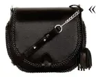  ??  ?? SADDLE BAG It’s a safe choice but this black cross-body saddle bag is sure to go with anything and everything. saddle bag, £35