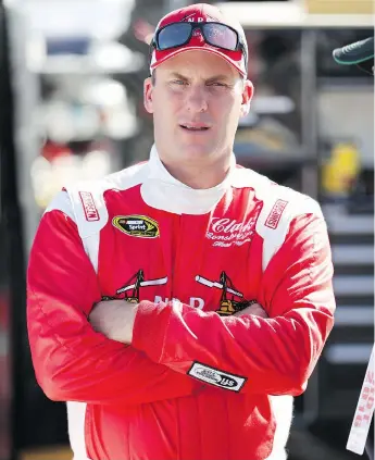  ?? CHRISTIAN PETERSEN / GETTY IMAGES FILES ?? One of Canada’s premier stock car drivers, D.J. Kennington is trying to become the first Canadian since 1988 to make the cut at the Daytona 500 — recognized as the Super Bowl of the sport.