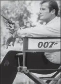  ?? LYNN GOLDSMITH/ZUMA PRESS ?? Roger Moore in an undated image from the Lynn Goldsmith Collection.