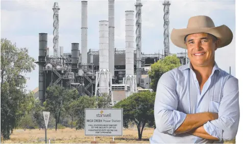  ??  ?? ALARM: Traeger MP Robbie Katter sees problems with the closure of Mica Creek Power Station.