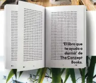  ??  ?? ‘El libro que te ayuda a dormir’ de The Concept Books.