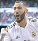  ?? FE ?? Karim Benzema marcó uno de los dos goles del Real Madrid ayer.