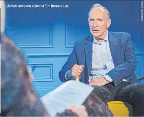  ?? ?? British computer scientist Tim Berners-Lee.