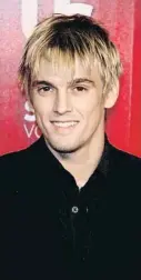  ?? NINA P%&''(% / ()( ?? El cantant Aaron Carter