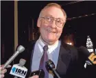  ?? SETH PERLMAN/AP FILE ?? Former Illinois Gov. James Thompson was known as “Big Jim” during his career as the state’s longest-serving chief executive.