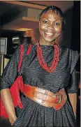  ?? PHOTO: MABUTI KALI ?? GONE: Actress Sthandiwe Kgoroge