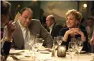  ?? ?? Edie Falco with James Gandolfini in The Sopranos. Photograph: Channel 4 Picture Publicity