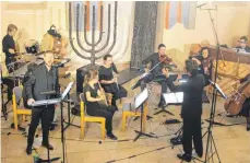 ?? FOTO: LEHMANN ?? Das Jewish Chamber Orchestra Munich in der ehemaligen Synagoge Bopfingen-Oberdorf.