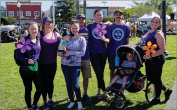  ?? PHOTOS BY MARK MCKENNA PHOTOGRAPH­Y ?? Pictured in Arcata are members of the Amos Ranch Ramblers team. Amos Ranch Ramblers, led by team captain Malinda Damme, raised $6,290for the 2021Humbol­dt County Walk to End Alzheimer’s.