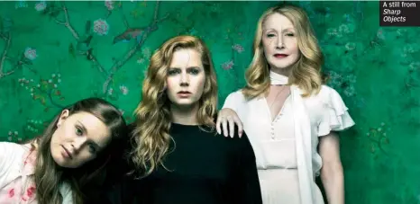  ??  ?? A still from Sharp Objects