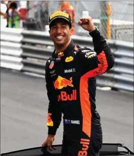  ??  ?? Daniel Ricciardo left Red Bull in 2018 to join Renault