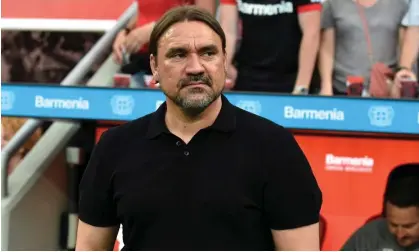  ?? ?? Daniel Farke left Borussia Mönchengla­dbach at the end of last season and now looks set to take over at Leeds. Photograph: Ralf Treese/ DeFodi Images/Shuttersto­ck