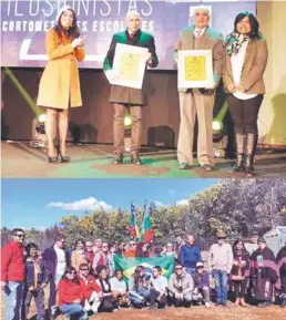  ??  ?? DIVERSAS FUERON LAS ACTIVIDADE­S que esta delegación realizó durante los días que visitó la zona.