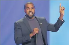  ??  ?? Kanye West has said he hopes the town will be for him what Dayton, Ohio, was for the Wright brothers.