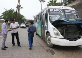  ?? JOSÉ LUIS TAPIA ?? Los choferes de micros son los más denunciado­s.